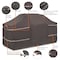 Classic Accessories Ravenna BBQ Grill Cover for Island with Center Grill Head, 98 in. W 56-484-055101-EC - alternate 4